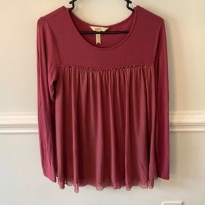 Matilda Jane Flowy Tulle Top